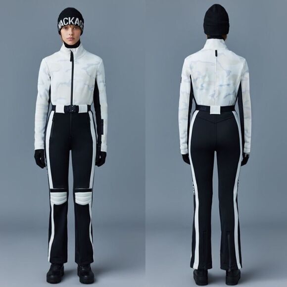 MACKAGE Ski Suit | Brie Belted Camo Colorblocked | Sz S | New NWT - Picture 1 of 16